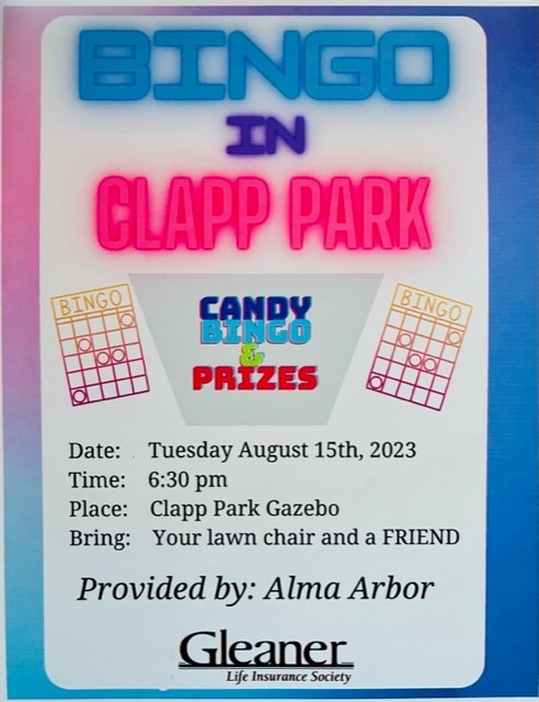 Bingo in Clapp Park
