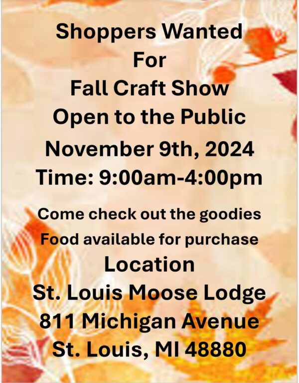 moose lodge craft show2