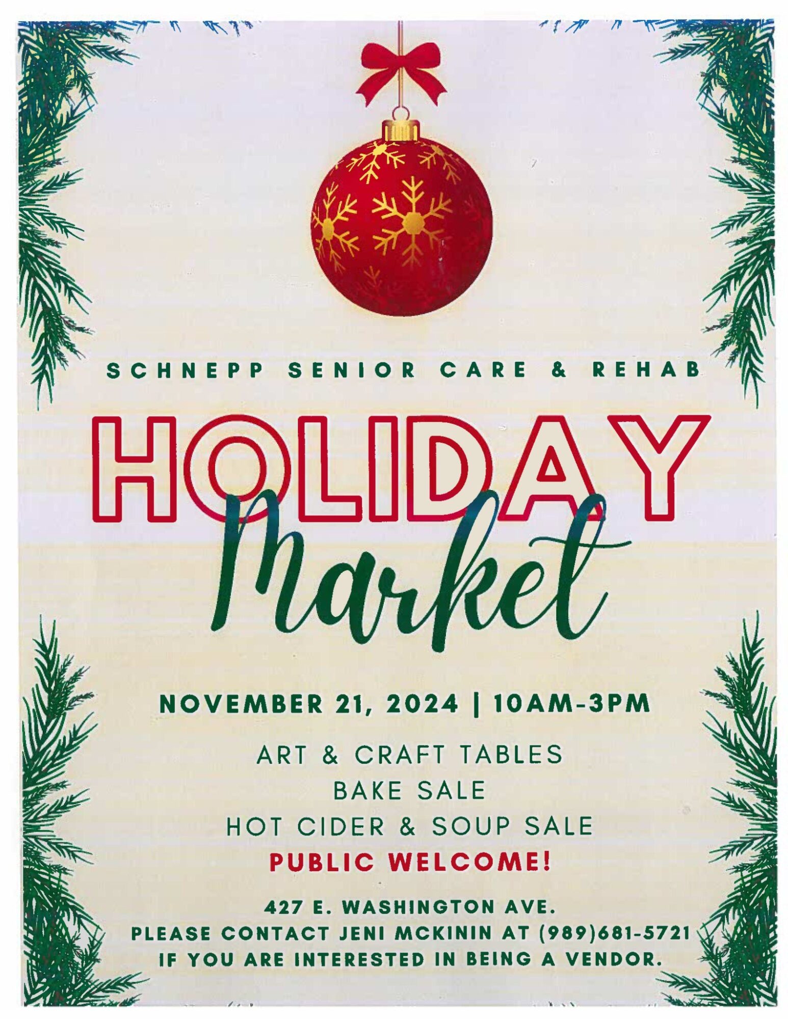 schnepp holiday market